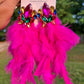 Pinks feathers